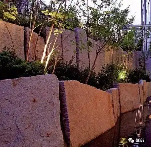 很有设计感的景墙