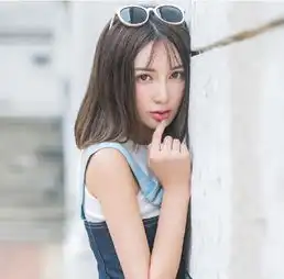 墨镜美女头像微信图片身
