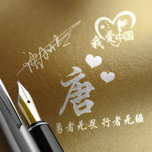 你该换个微信头像了,3d烫金大气励志签名头像,高端大气上档次