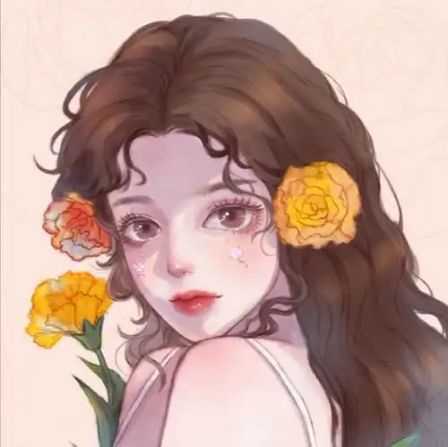 这些手绘女生头像真的是绝了,太漂亮了
