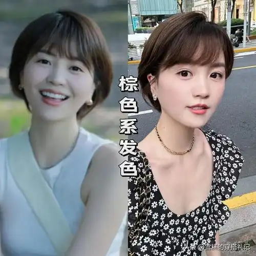 事实证明,这才是最适合40岁女人的发型齐耳短发时尚又显年轻