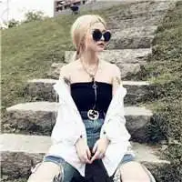 韩版头像女生短发抖音