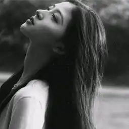 恐怖头像女生冷酷黑色带