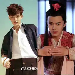 王俊凯长发很妩媚,黄子韬红唇变娇娘,90后男星上演女装杀