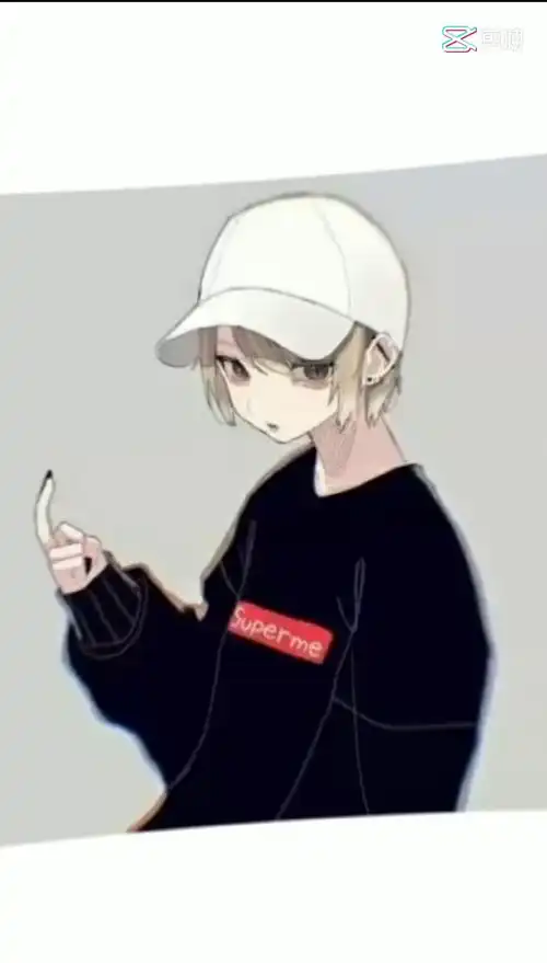 短发头像女生高冷墙纸壁