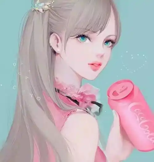 女生头像背影仙气手绘