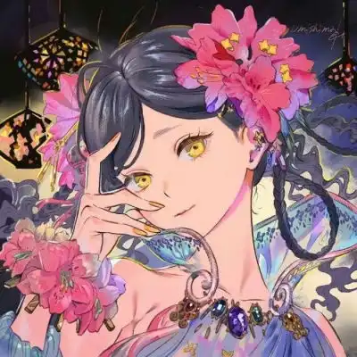 春天头像女生绿色动漫
