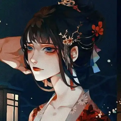 龙年古风头像女生宽额头