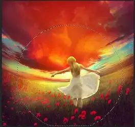 ps合成唯美梦幻场景
