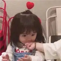 qq头像可爱小女孩图片情