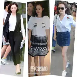 omg机场照妖镜双冰pk唐嫣杨幂谁是真品味谁是恶趣味