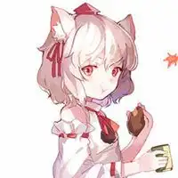 少女与猫头像二次元