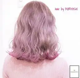 个性染发发尾染时髦的姑娘都有一颗蠢蠢欲动的心