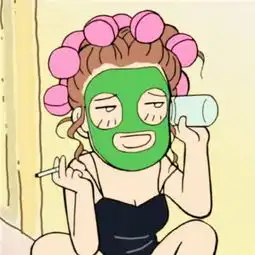女生快手头像可爱动漫480x480野心要有少女心也不差
