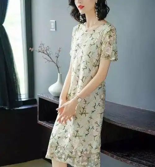 30岁以上的女人越老越有魅力,这6款气质连衣裙,夏天出门巨好看