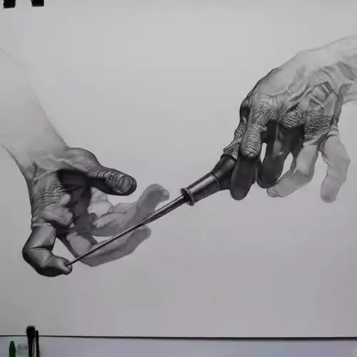 靠着变态的素描结构理解,95后小姐姐坐拥60万粉丝,绘画竟然只是业余