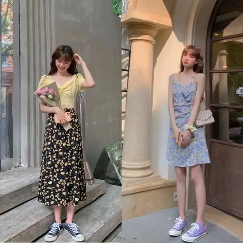 18套适合小个子的甜美穿搭,显高显瘦少女感满满,值得收藏