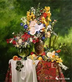 俄罗斯绘画精品展女人这朵花肆意的美丽娇艳的开放