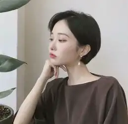 [小可爱,超短发]