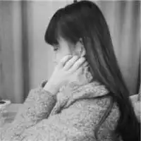 求黑白侧脸情侣头像