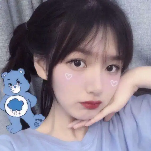 美女头像真人版伤感女生