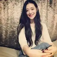 长发女生漫画头像唯美韩