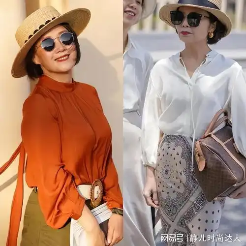 中年女性变时髦的秘籍,竟然是戴帽子,这样搭回头率爆棚