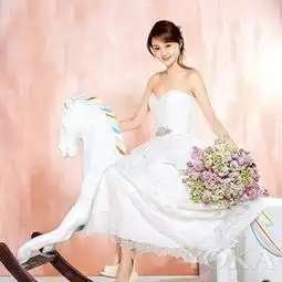 女星婚纱照美翻,郑爽angelababy娜扎杨幂都不敌她