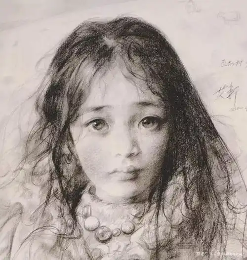 唯美女生头像素描满满的少女心