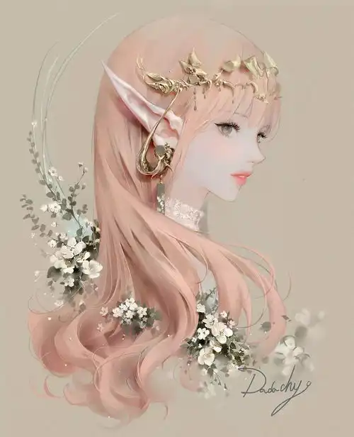 好看的头像仙气可爱少女