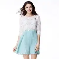 时尚雪纺女装头像拼接