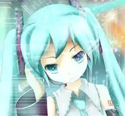 蓝色卡通女生头像大全此