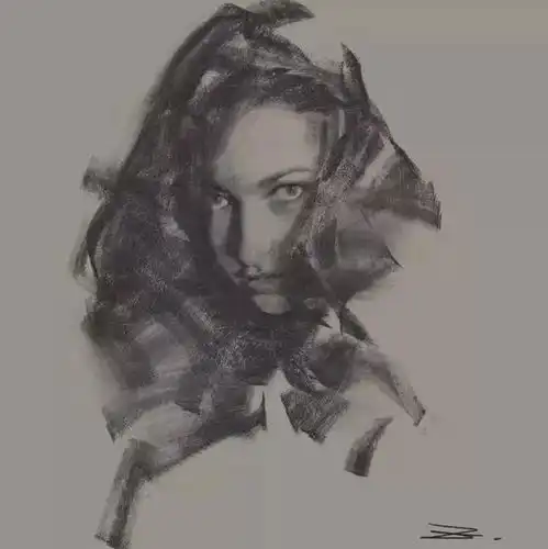 油画般的仙女,欲言又止的意境,着实让人喜欢