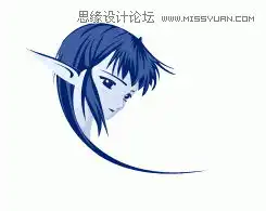 photoshop设计游戏简洁风格的标志教程