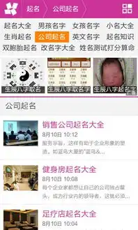 公司取名软件免费下载霸气公司名字大全集推荐