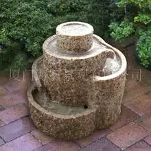 供应厦门别墅庭院设计庭院水景装饰流水喷泉价格厂家图片