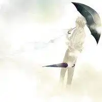 强忍着泪依然强颜欢笑动漫头像微信头像图片大全