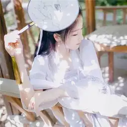 唯美真人版古风头像集超有意境的古风头像女生