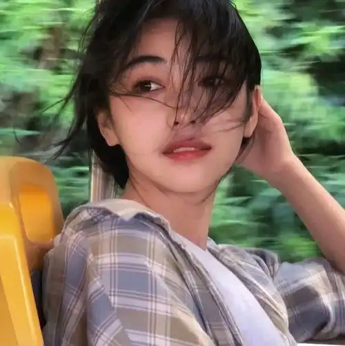 绿色系甜美头像