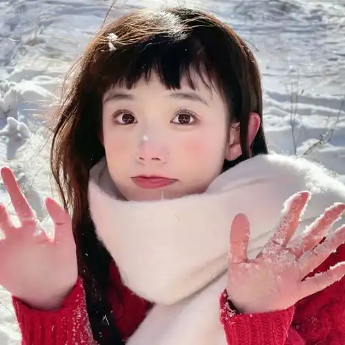 新年头像红色氛围感女头