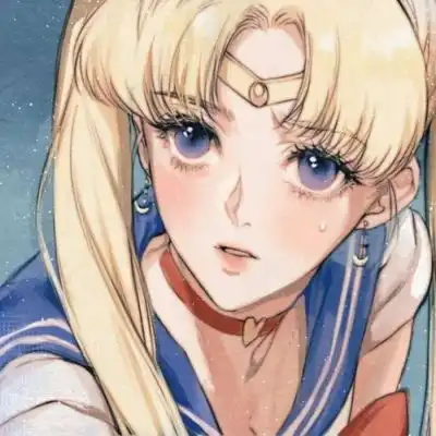 唯美动漫美女手绘头像