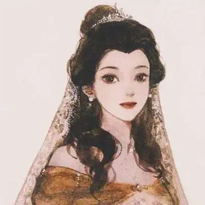微信头像女绘画图片迪士