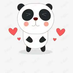 可爱卡通熊猫矢量图素材图片免费下载高清psd千库网图片编号7449875
