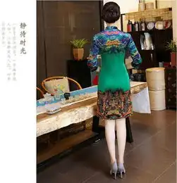 静待时光,着一旗袍,做一安静美女子