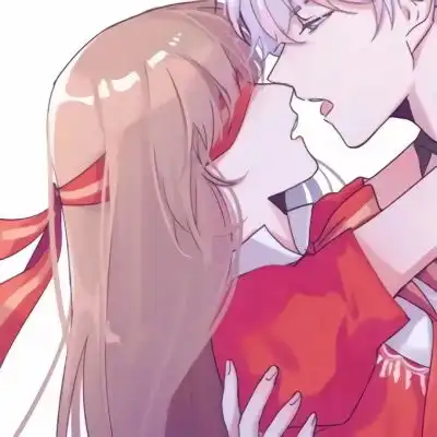 动漫情头那女孩对我说