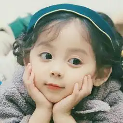 小女孩头像可爱萌童童