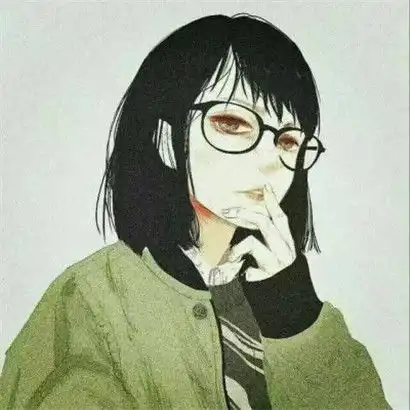 呆萌q版可爱二次元女生