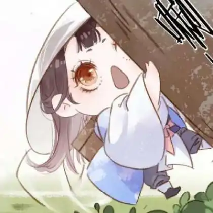 可爱卡通小仙女头像,清新头戴纱巾的女孩