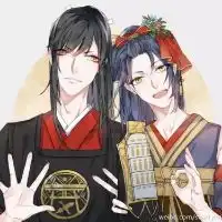 动漫情侣头像一男一女高冷的,我不需要你,但是我真的很在乎你