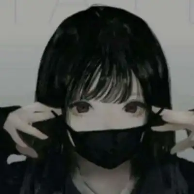 黑化的头像动漫少女病娇黑化的女生动漫头像